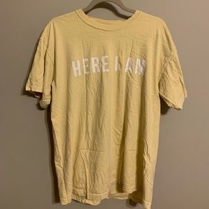 COMFORT COLORS YELLOW T-SHIRT